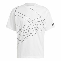 Herren Kurzarm-T-Shirt Adidas Giant Logo Weiß