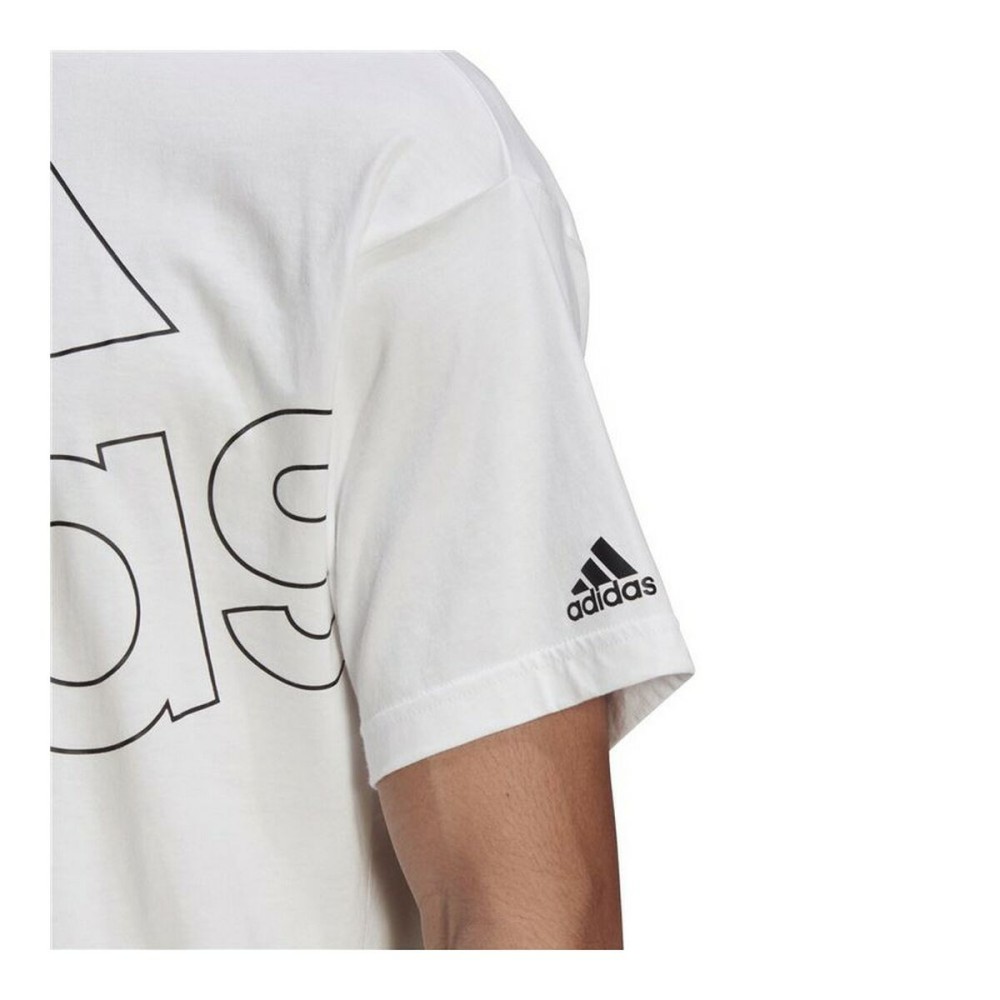 T-shirt à manches courtes homme Adidas Giant Logo Blanc