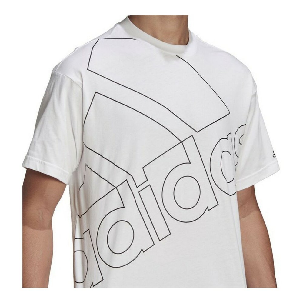 T-shirt à manches courtes homme Adidas Giant Logo Blanc