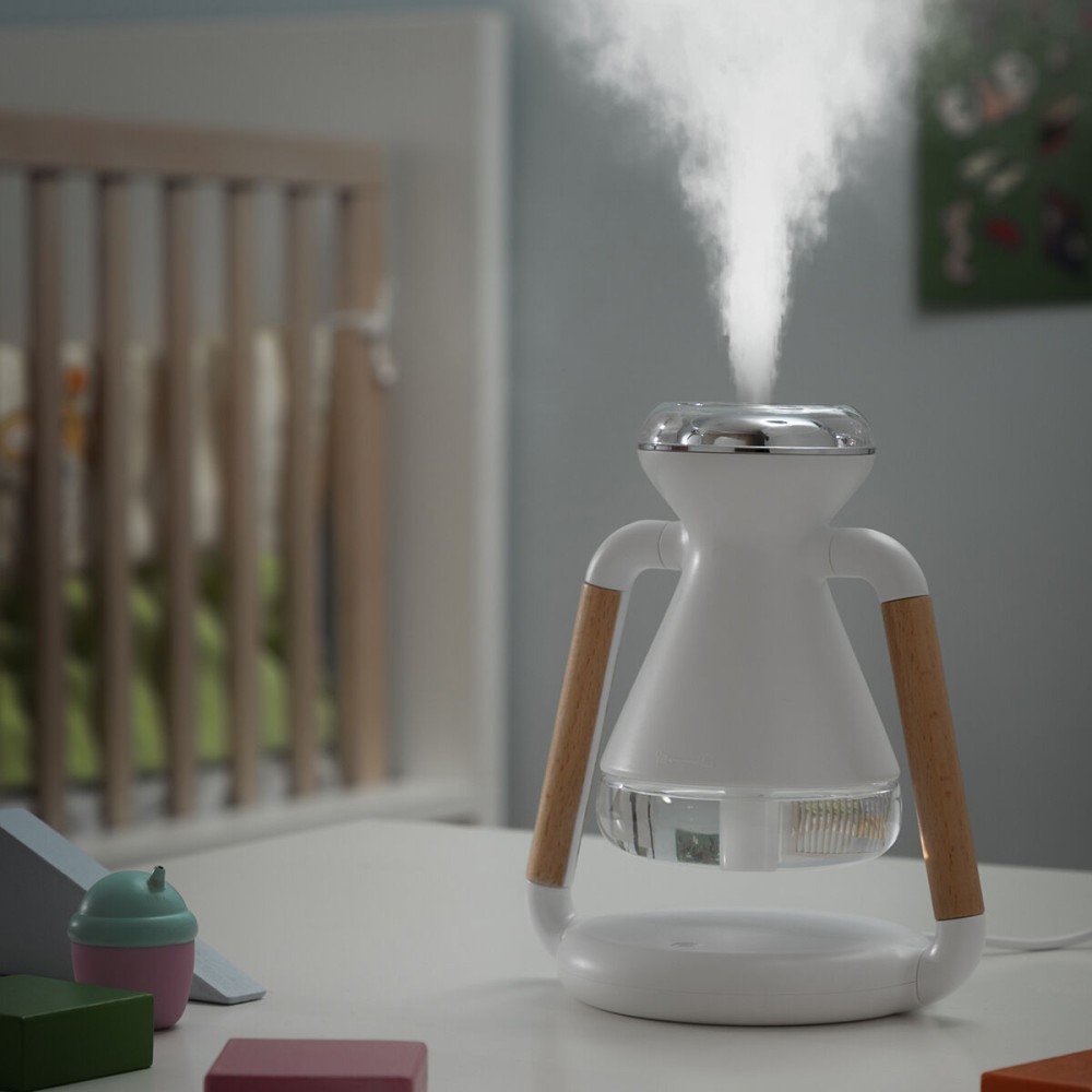 Humidificateur Diffuseur d'Arômes et Chargeur Sans Fil 3 en 1 Misvolt InnovaGoods