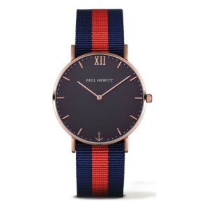 Montre Unisexe Paul Hewitt PH-SA-R-St-B-NR-20 (Ø 39 mm)