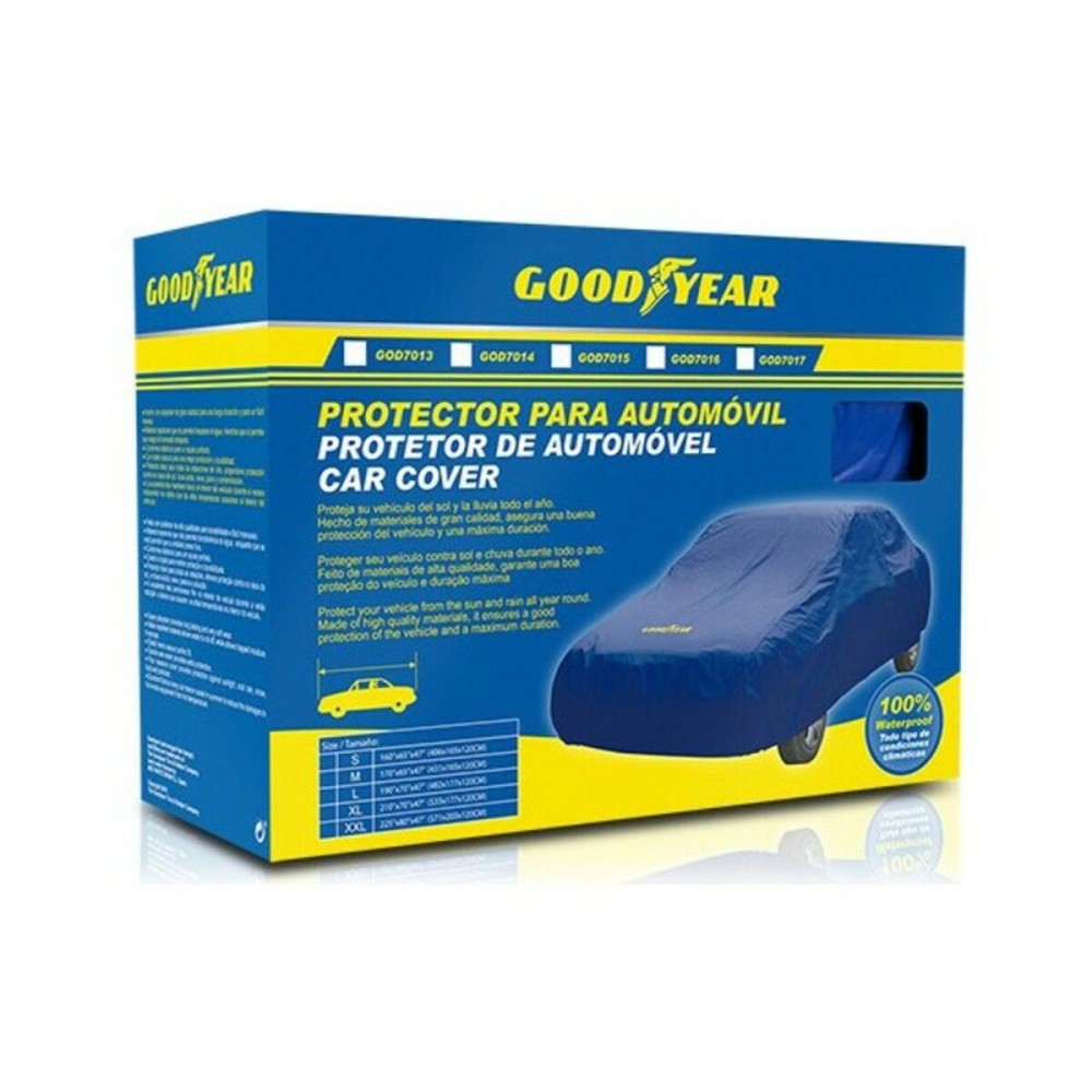 Car Cover Goodyear GOD7013 Blue (Size S)