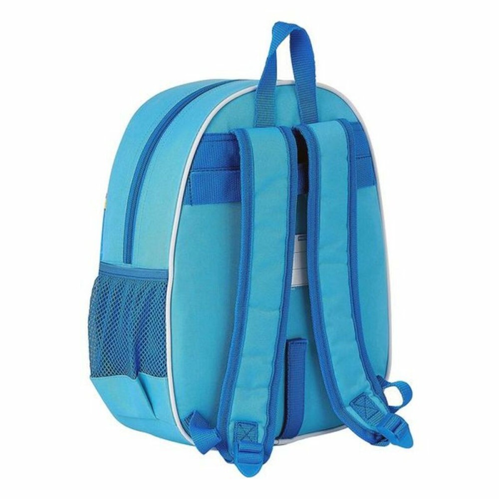 Kinderrucksack 3D SuperThings Hellblau