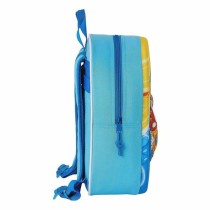 Kinderrucksack 3D SuperThings Hellblau