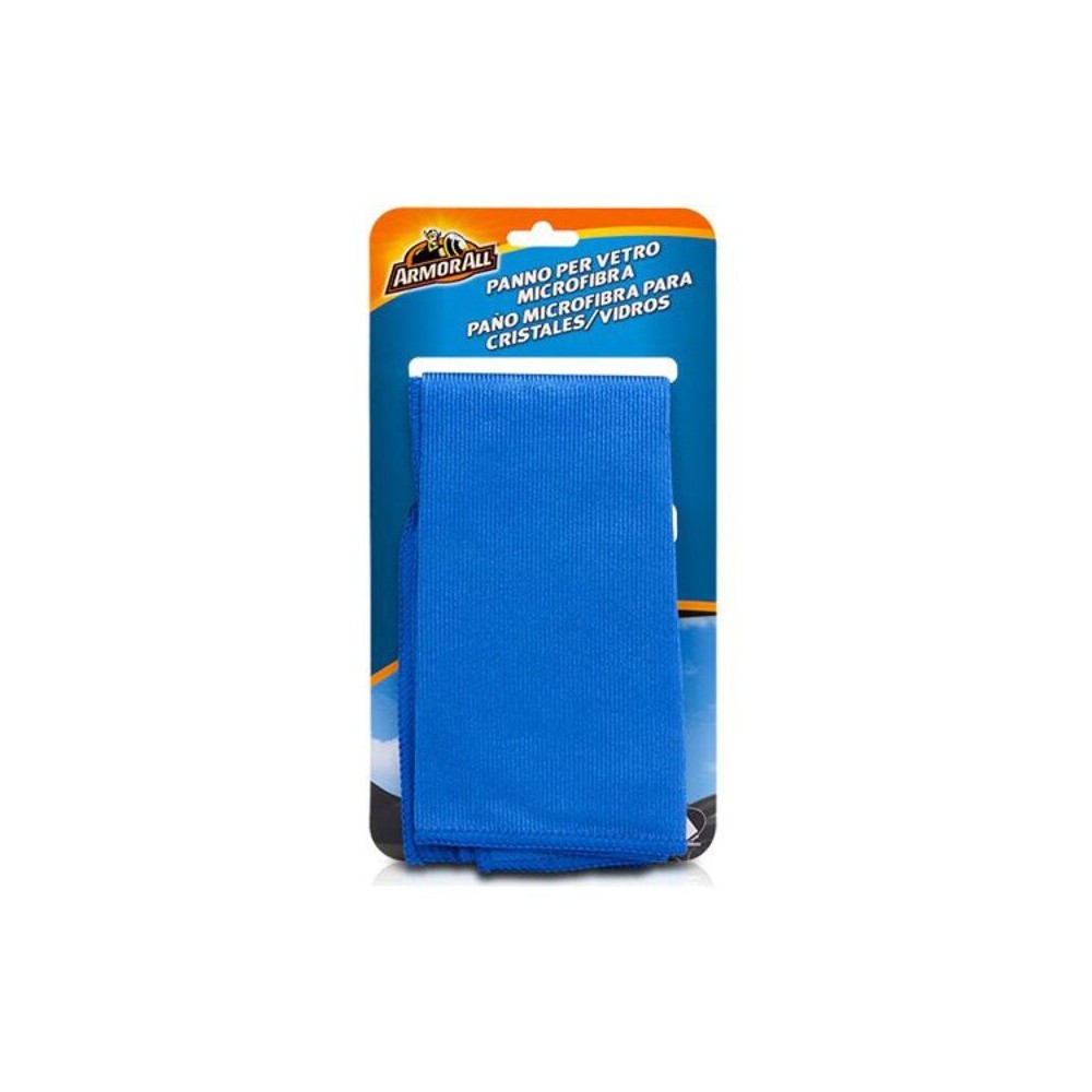 Towel Armor All AA40089SPI Microfibre Glass cleaner Blue