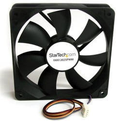 Bloc d’Alimentation FAN12025PWM Ventillateur Noir