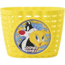 Panier enfant pour vélo Looney Tunes CZ10960 Jaune