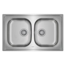 Sink with Two Basins Teka Universe 115040007 80 cm