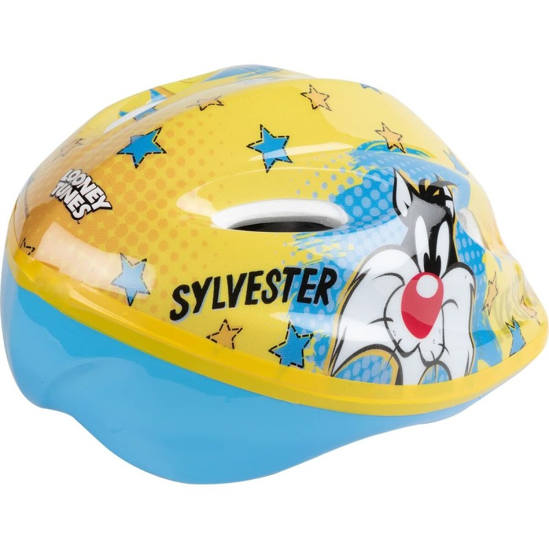 Kinderfahrradhelm Looney Tunes CZ10954 M Gelb