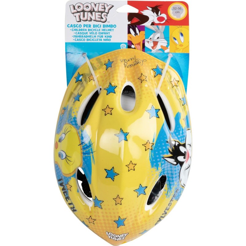 Casque de Cyclisme pour Enfants Looney Tunes CZ10954 M Jaune