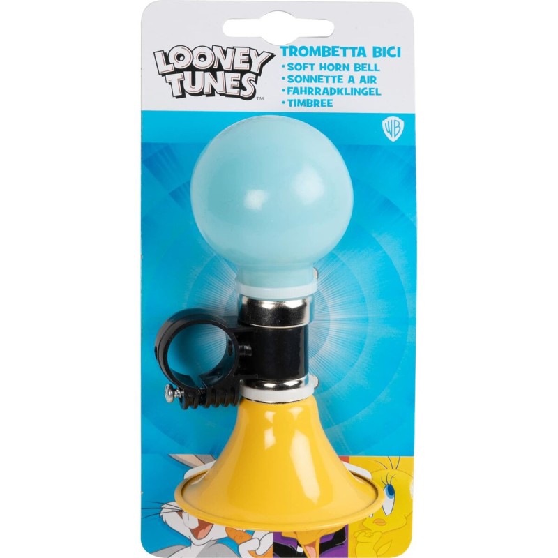 Sonnette enfant pour vélo Looney Tunes CZ10966 Jaune