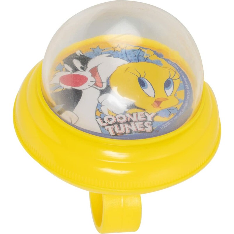 Sonnette enfant pour vélo Looney Tunes CZ10964 Jaune