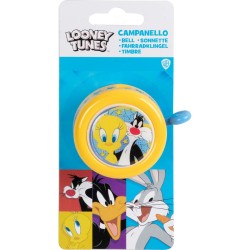 Sonnette enfant pour vélo Looney Tunes CZ10962 Jaune