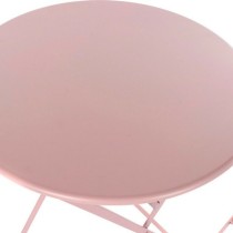 Table set with 2 chairs DKD Home Decor MB-177410 Pink 60 x 60 x 75 cm (3 pcs)