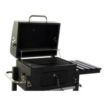 Kohlegrill mit Deckel und Rädern DKD Home Decor Schwarz Metall Stahl 140 x 60 x 108 cm (140 x 60 x 108 cm)