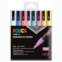 Acrylic paint marker POSCA PC-3M/8C Cake 0,9-1,3 mm 8 Pieces