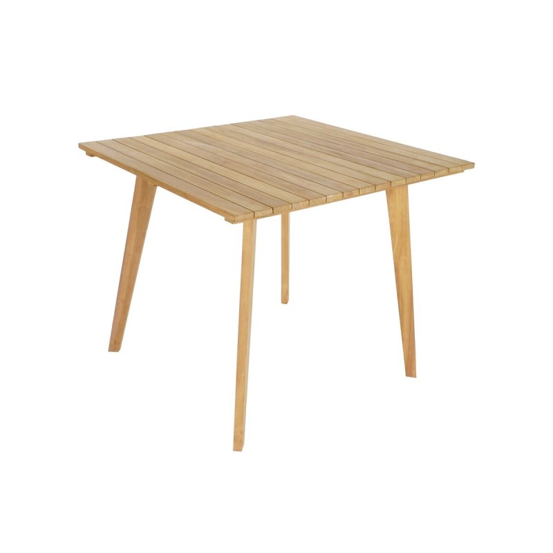 Ensemble Table + 4 Chaises DKD Home Decor 90 x 90 x 75 cm