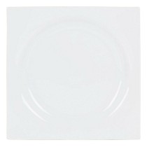 Assiette plate Zen Porcelaine Blanc (27 x 27 x 3 cm)