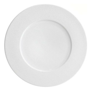 Assiette plate Globe Sahara Porcelaine Blanc (Ø 32,5 cm)