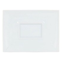 Flat plate Gourmet Porcelain White (29,5 x 22 x 3 cm)