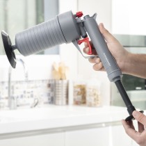 Pistolet Déboucheur à Air Comprimé Universel avec Adaptateurs KlinGun InnovaGoods