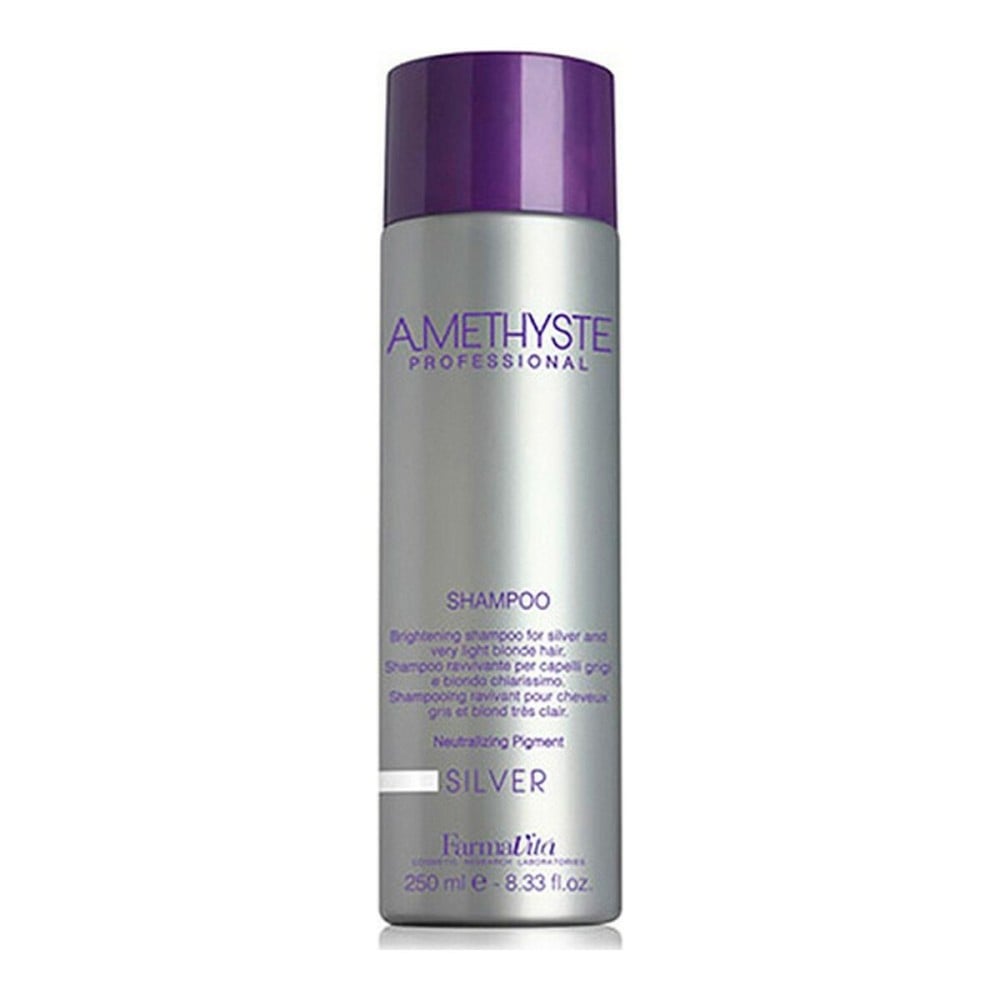 Shampoo für Blondes und Graues Haar Amethyste Silver Farmavita