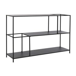 Étagère DKD Home Decor Noir Métal 120 x 30 x 75 cm (1)