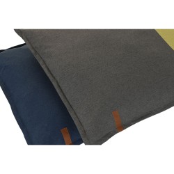 Haustierbettchen DKD Home Decor 90 x 10 x 70 cm 90 x 70 x 10 cm Grau Blau 2 Stück