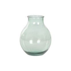 Vase DKD Home Decor 29 x 29 x 36 cm Vert Verre trempé