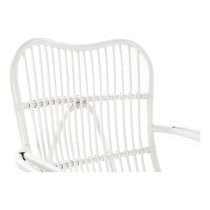 Armchair DKD Home Decor 75 x 85 x 85 cm White Rattan