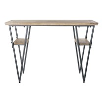 Desk DKD Home Decor Black Metal Fir (120 x 60 x 81 cm)