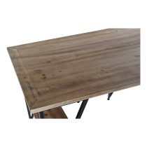 Desk DKD Home Decor Black Metal Fir (120 x 60 x 81 cm)