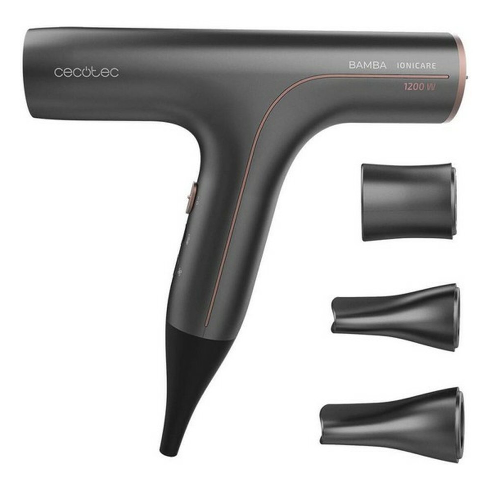 Sèche-cheveux Cecotec IoniCare 6000 Rockstar Soft Noir 1200 W