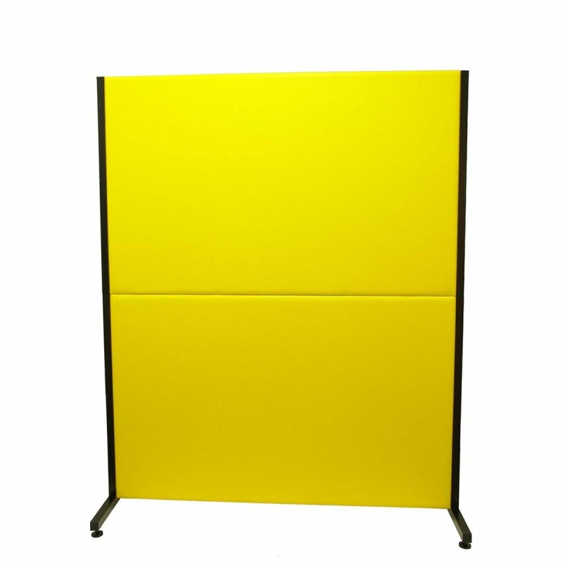 Folding screen Valdeganga P&C Imitation leather Yellow