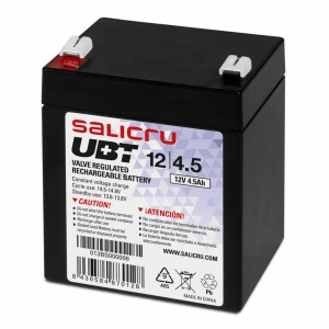 Batterie für Unterbrechungsfreies Stromversorgungssystem USV Salicru UBT 12/4,5 VRLA 4.5 Ah 4,5 AH 12 V 12V