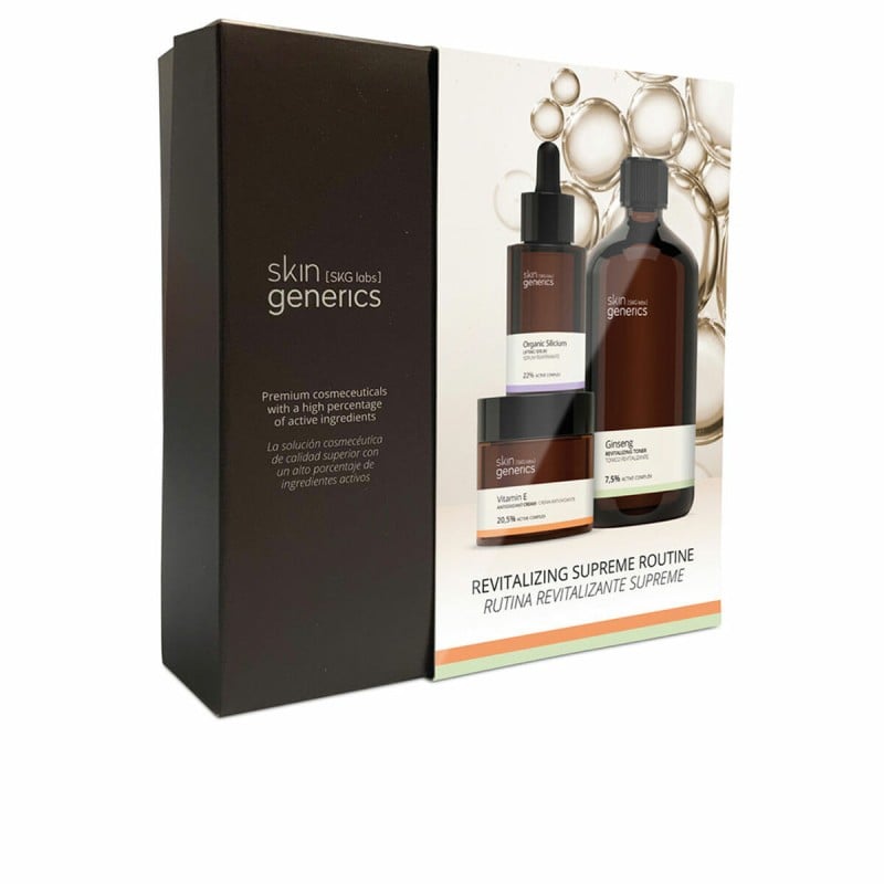 Unisex-Kosmetik-Set Skin Generics Revitalizing Supreme Routine 3 Stücke