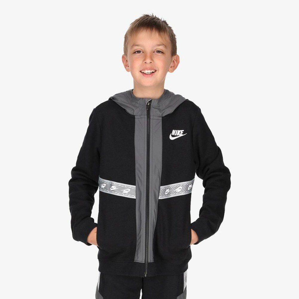 Veste de Sport pour Enfants Nike Noir Coton