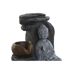 Garden fountain DKD Home Decor Buddha Resin 18 x 18 x 22 cm Oriental (2 Units)