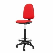 Hocker Ayna  P&C 4CPSPRJ Kunstleder Rot