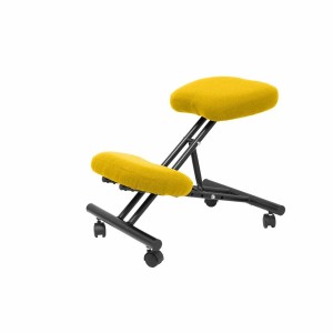 Ergonomic Stool Mahora P&C BALI100 Yellow