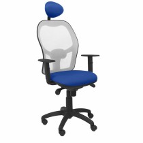 Office Chair with Headrest Jorquera P&C ALI229C Blue