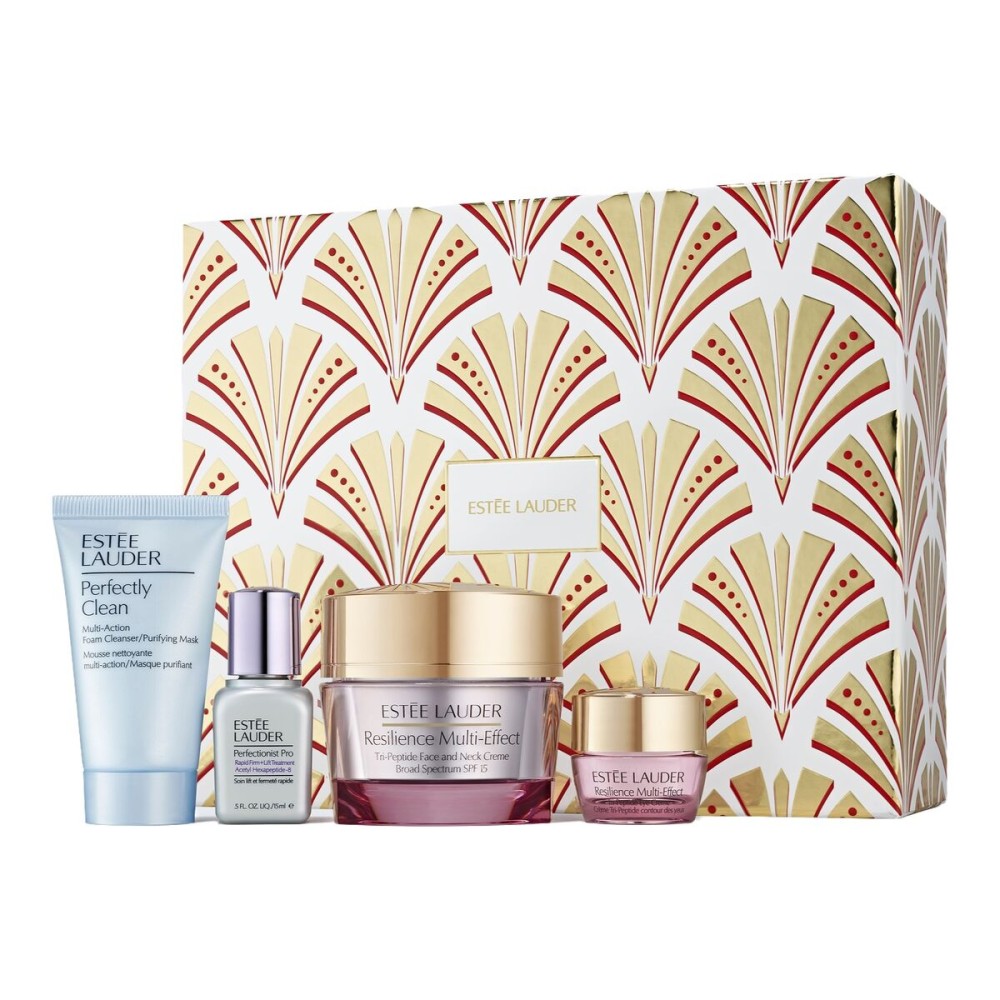 Unisex Cosmetic Set Estee Lauder RESILIENCE 4 Pieces