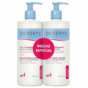 Set mit Damenkosmetik Dexeryl LOCIÓN NUTRITIVA 500 ml