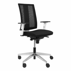 Chaise de Bureau Cózar P&C BALI840 Blanc Noir