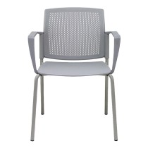 Reception Chair Sege P&C 4349PTGI40 Grey (4 uds)