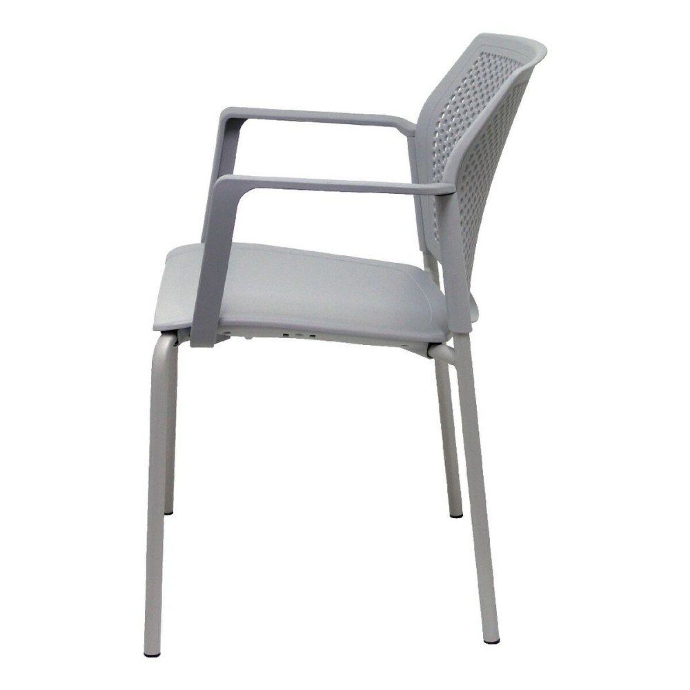 Reception Chair Sege P&C 4349PTGI40 Grey (4 uds)