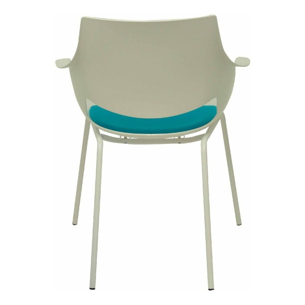 Reception Chair Saceruela P&C 1 Blue White (3 uds)