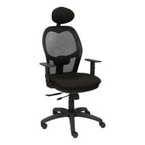 Office Chair with Headrest Jorquera  P&C I840CTK Black