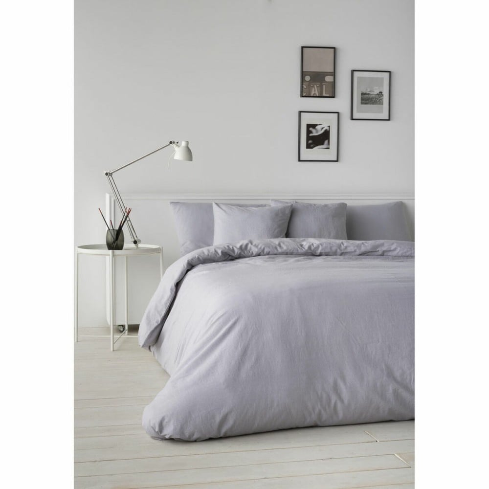 Housse de Couette Naturals Lino Gris