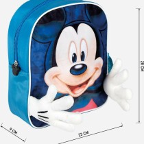 Cartable Mickey Mouse Bleu (25 x 31 x 1 cm)